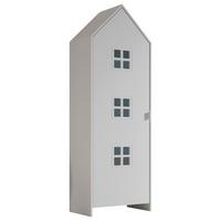 Kinderkleiderschrank Casami - Weiß, MODERN, Holzwerkstoff (57,6/171,3/37cm) - Vipack