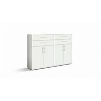 Aktenschrank Office Edition Weiß B: 168,8cm - Weiß, MODERN, Holzwerkstoff (168,8/113,6/33cm) - MID.YOU