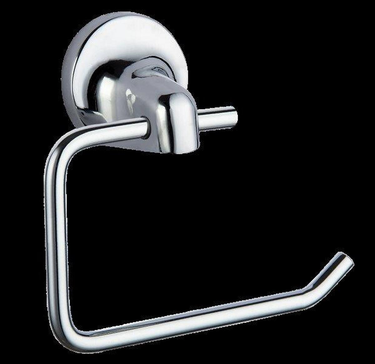 Wc-papír Tartó Gongher - krómszínű, Konventionell, fém