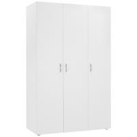 Nyílóajtós Szekrény Basic 110,7/179 Cm - fehér, Konventionell, faalapú anyag (110,7/179/51,9cm)