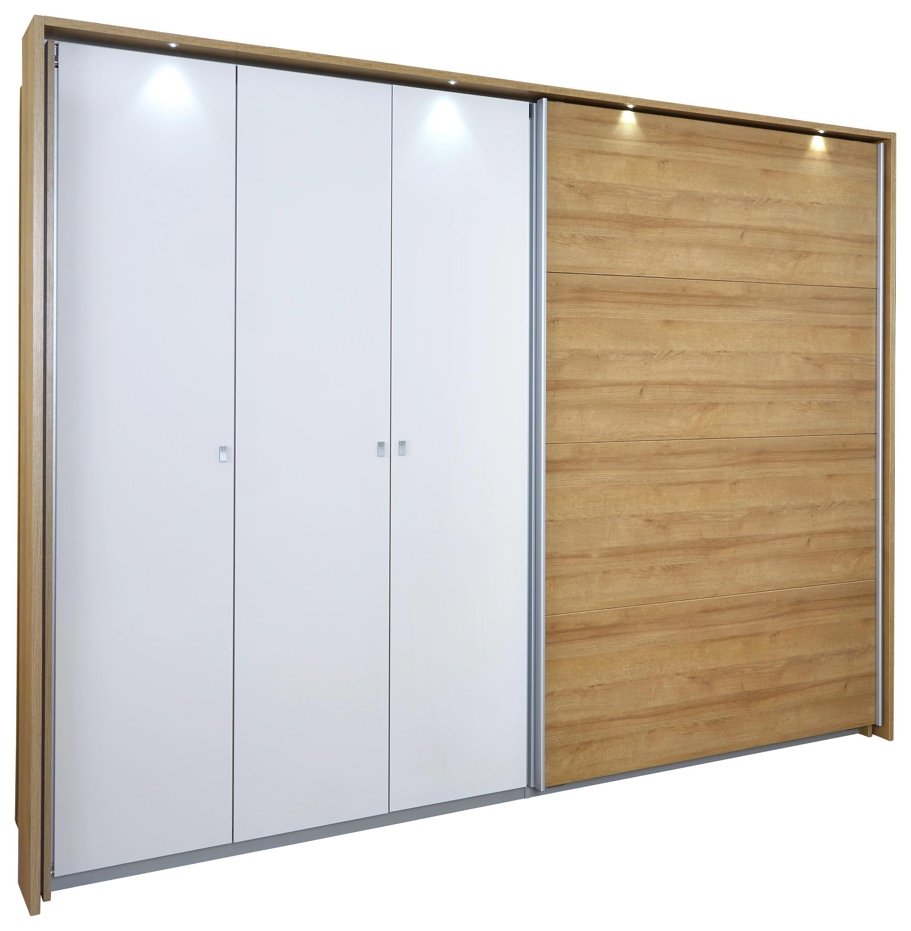 Passepartoutrahmen Leoben - Eichefarben, MODERN, Holzwerkstoff (278/214/23cm) - Ombra