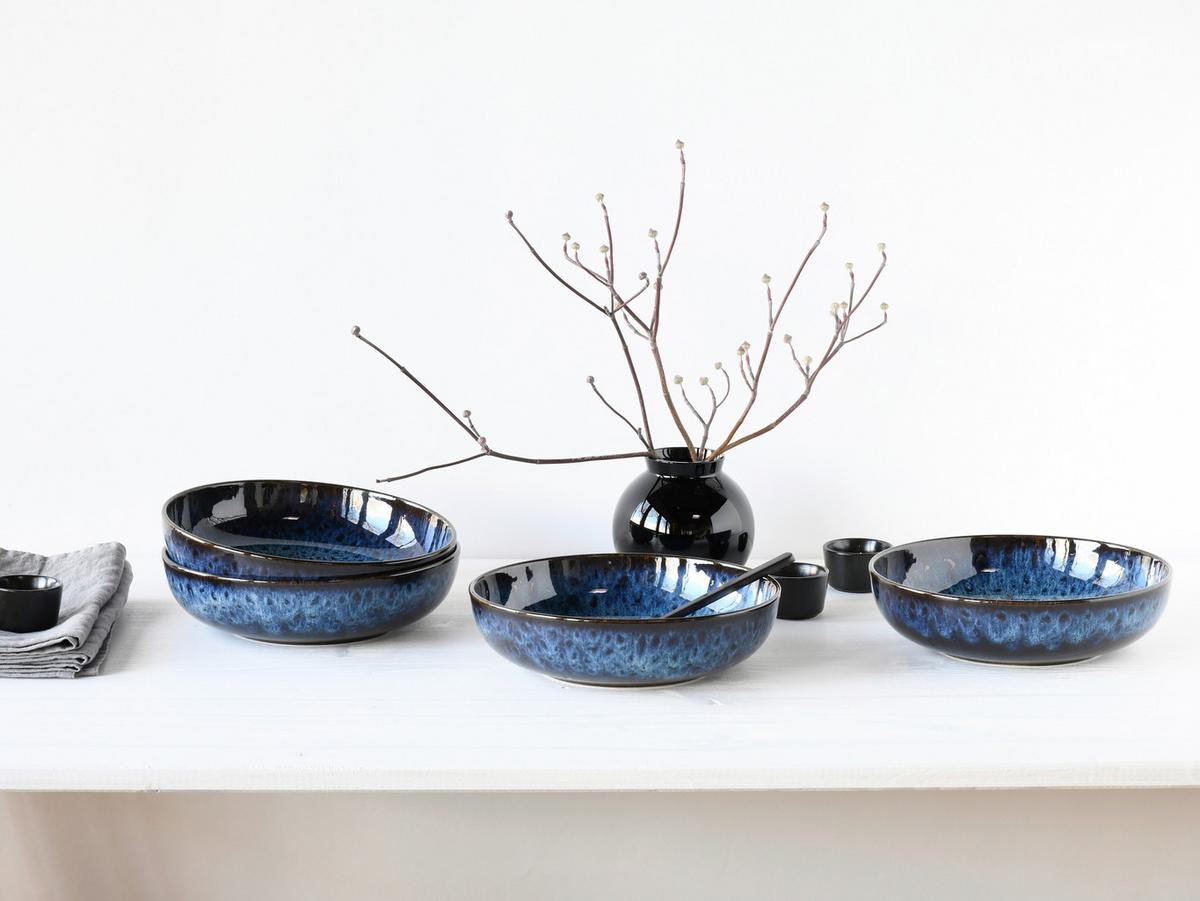 Schüsselset Magic Blue Keramik W - Basics (21/6cm) - Creatable