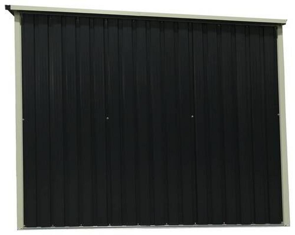 Fahrradgarage Fahrradgarage Und Aufbew. Box - Anthrazit, Basics, Metall (203/158/200cm)