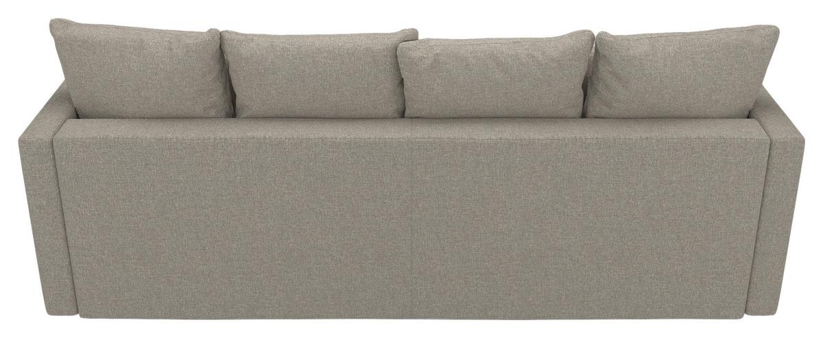 3-Sitzer-Sofa Mit Schlaffunktion Sofia B: 223 cm - Beige, Design, Textil (223/96/95cm) - MID.YOU