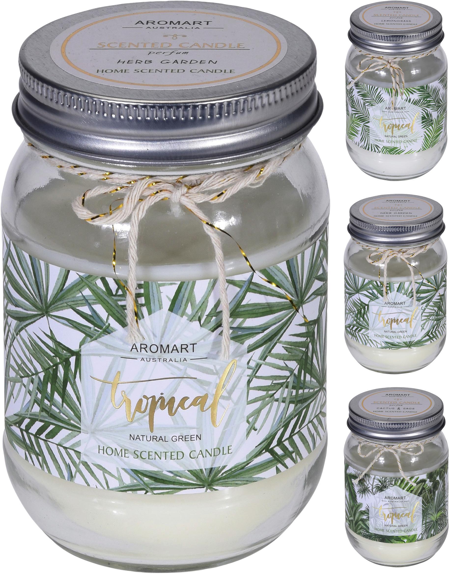 Gyertya Üvegben Jane - Design, Üveg (7,6/12,6cm)