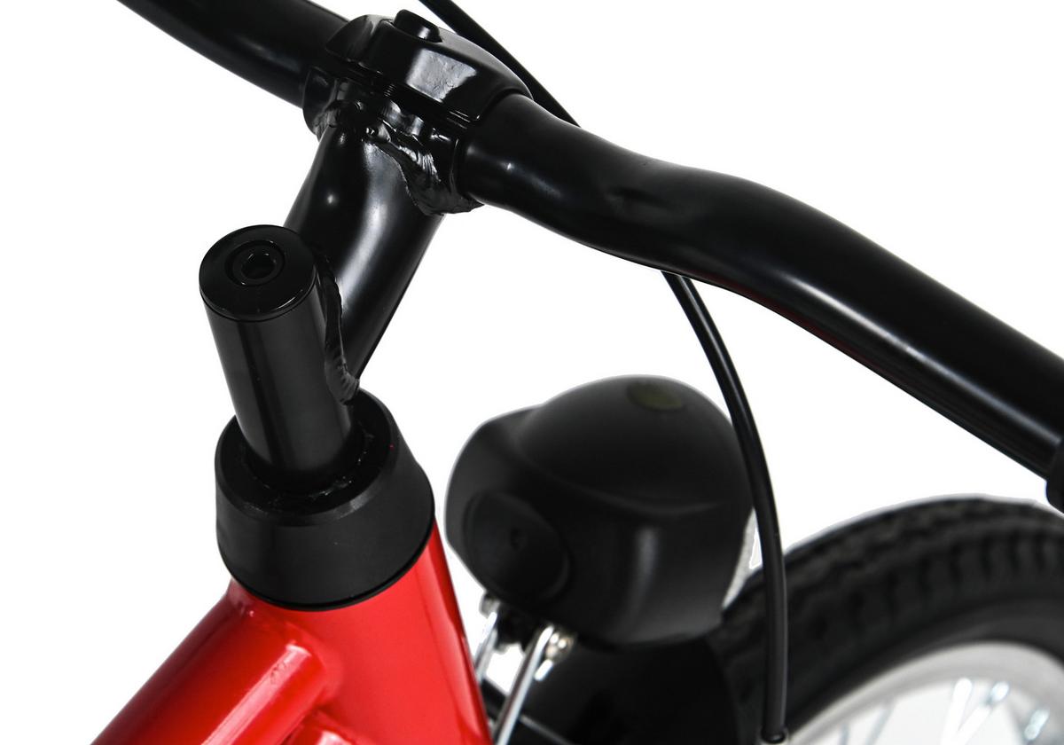 Dacapo Kinderfahrrad Bobby Rot - Rot, Basics, Metall (25/140/60cm)