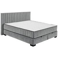 Boxbett Nagol C - Anthrazit/Schwarz, MODERN, Holzwerkstoff/Textil (180/200cm) - MID.YOU