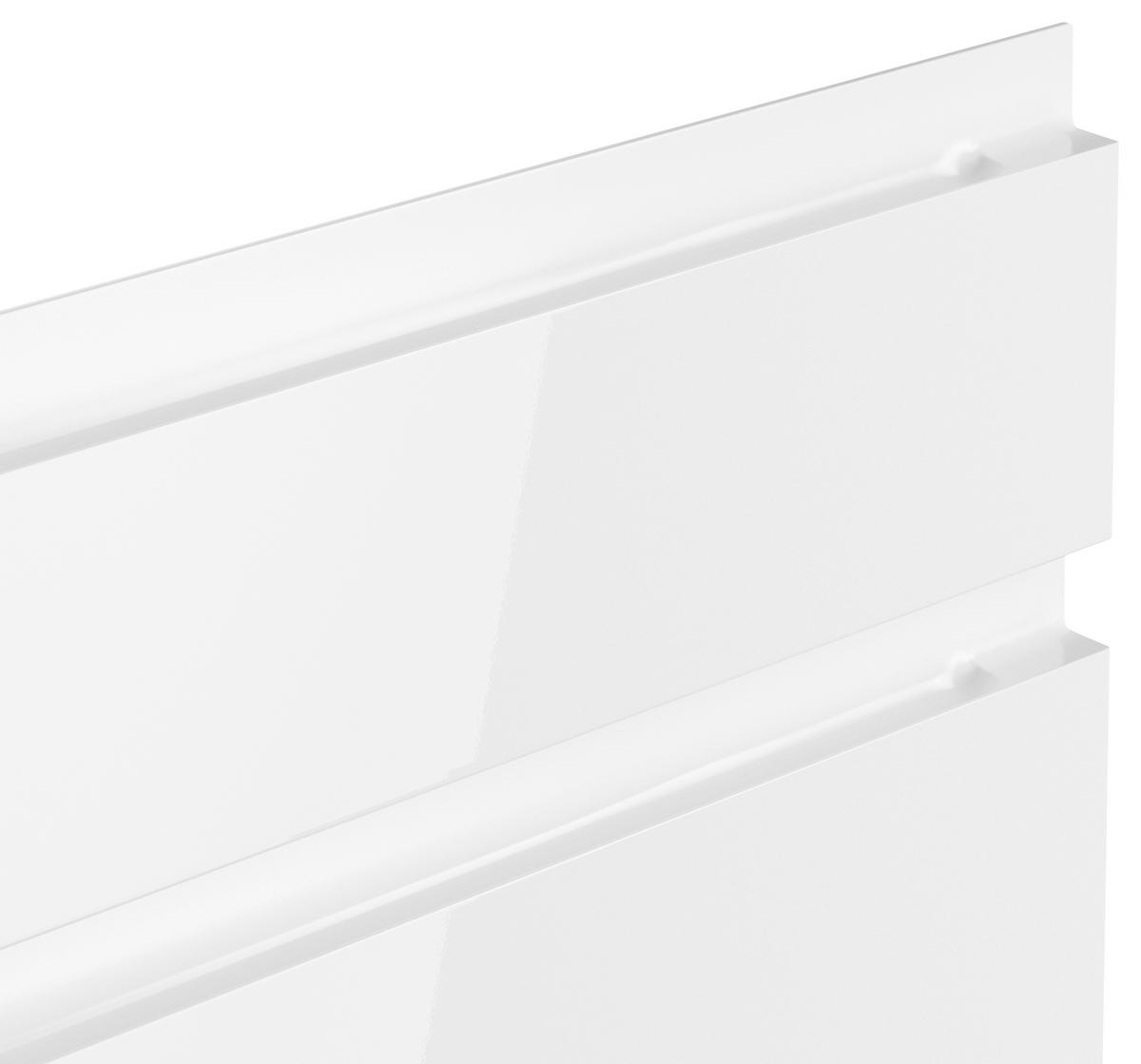 Eckküche Monza Ohne Geräte 240x240 Cm Weiß/eiche Dekor - Weiß Hochglanz/Eiche Wotan, LIFESTYLE, Holzwerkstoff (240/240cm) - Held
