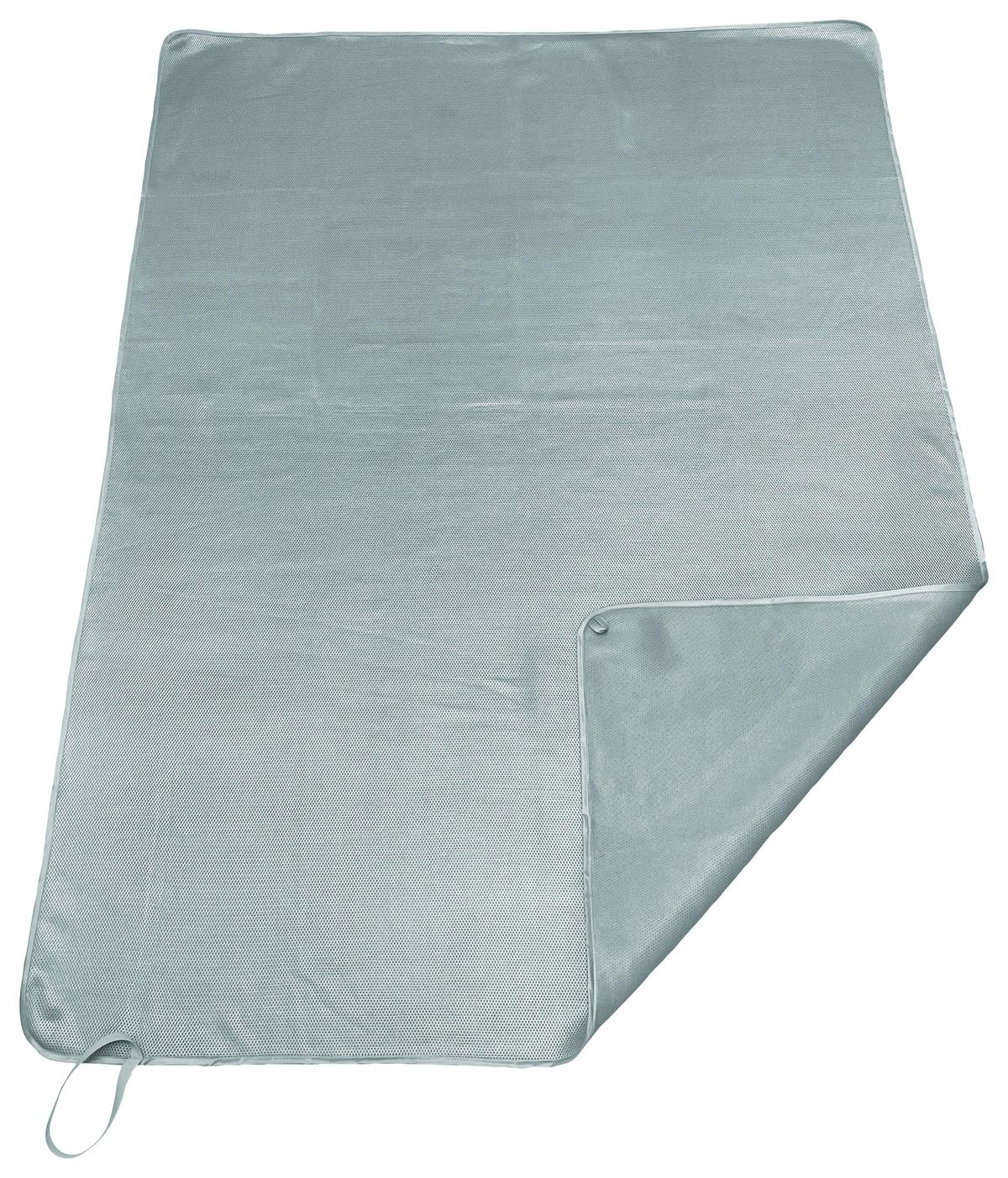 Strandtuch Sandfrei - Taubenblau, MODERN, Textil (150/200cm) - Luca Bessoni