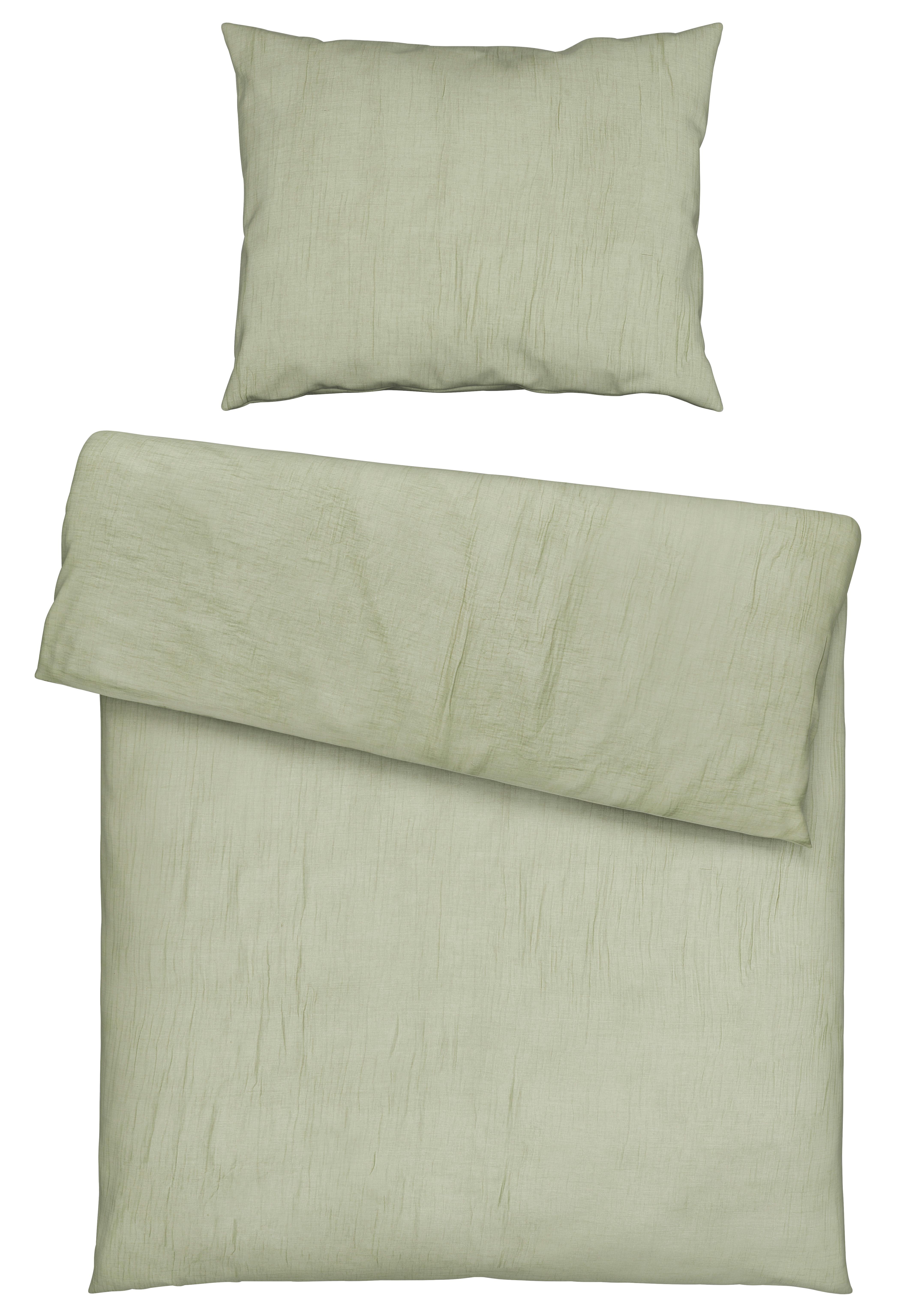 Povlečení Melania,70/90 140/200cm,zelená - zelená, Lifestyle, textil (140/200cm) - Modern Living