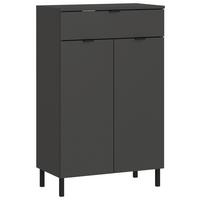 Unterschrank Gw-Arcena - Schwarz/Graphitfarben, MODERN, Holzwerkstoff (60/97/34cm) - Germania