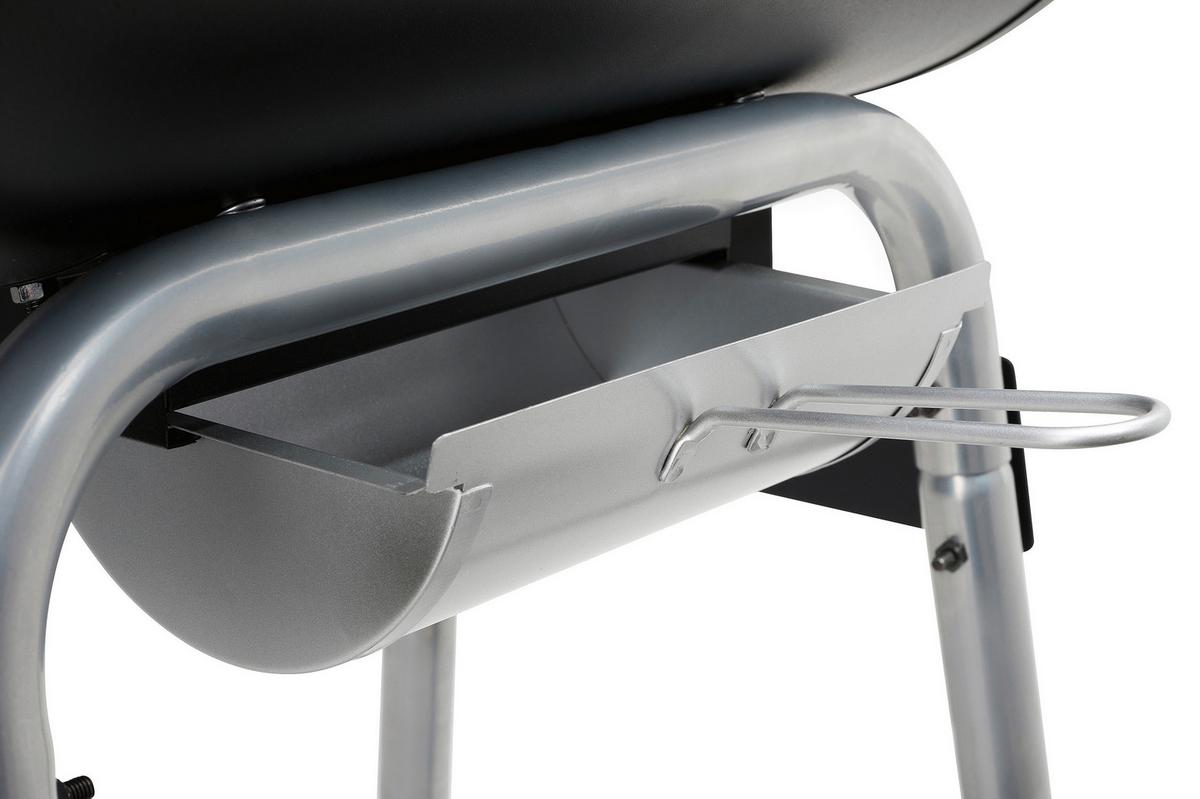 Holzkohlegrill Taurus - Schwarz, Basics, Holz/Metall (81/53/105cm)