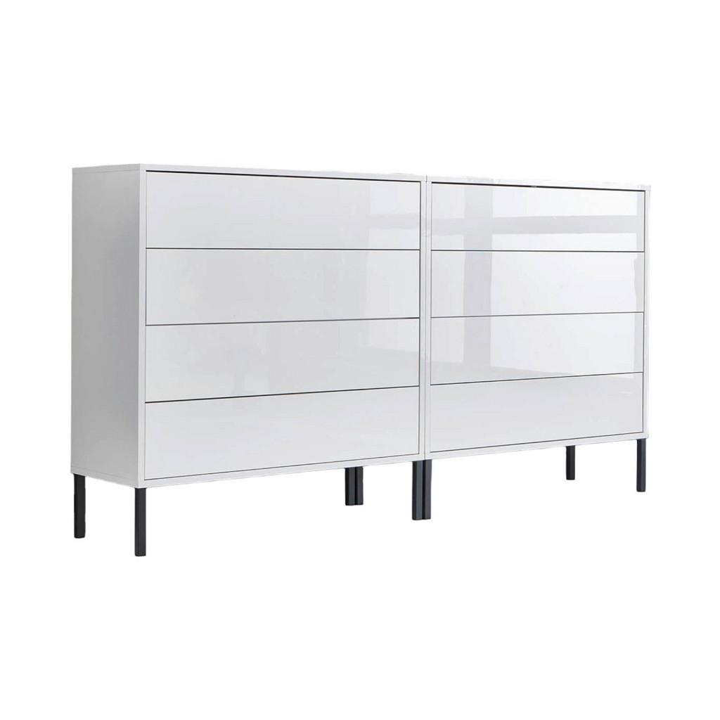 SIDEBOARD Mailand 1 B: 158 cm Weiß