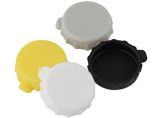 Üvegzáró Probus - sárga/fekete, konvencionális, műanyag (2cm) Üvegzáró Probus - sárga/fekete, konvencionális, műanyag (2cm)