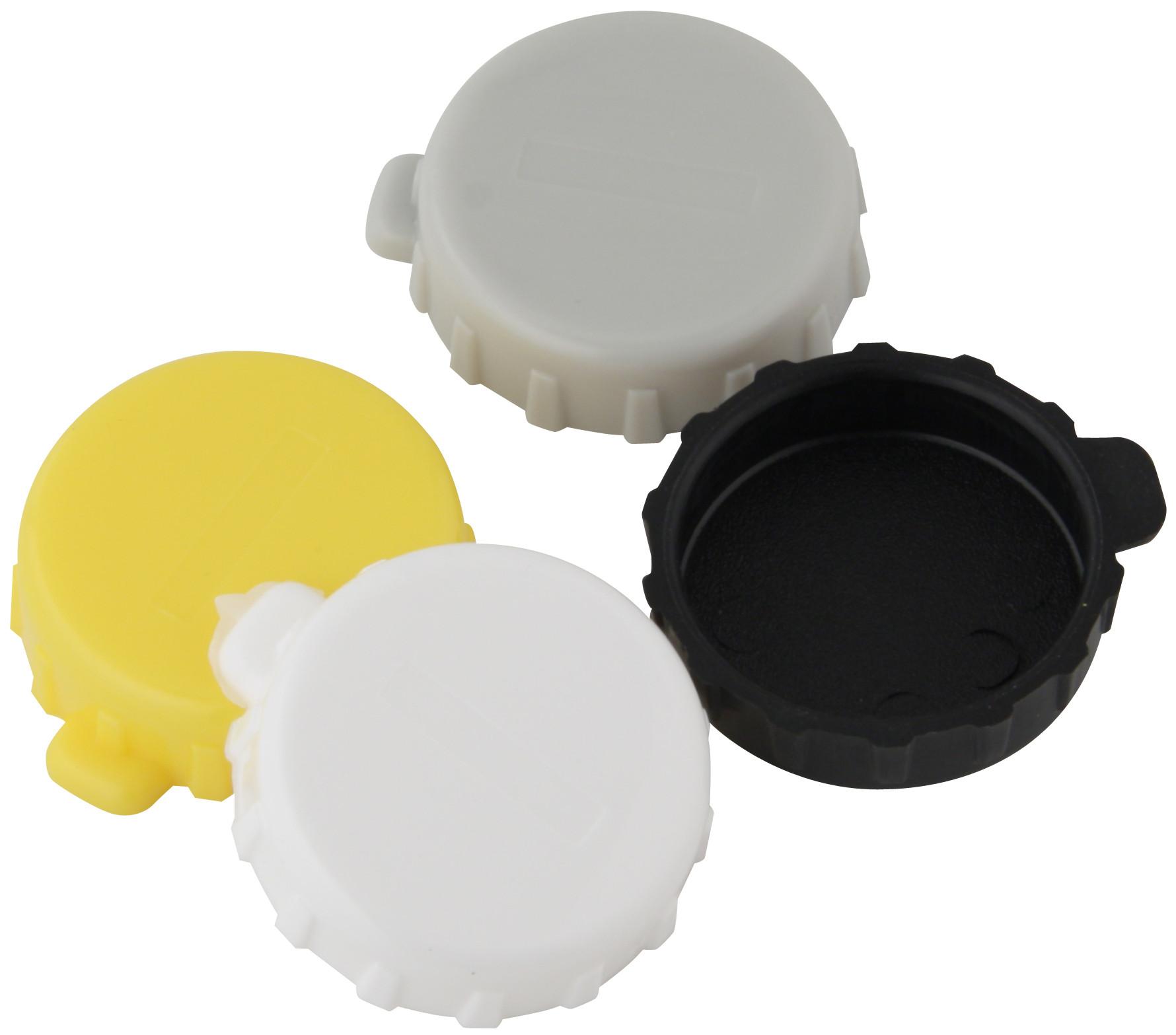 Üvegzáró Probus - Sárga/Szürke, konvencionális, Műanyag (2cm)