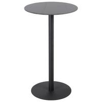 Barový stôl TOBIAS 60 - čierna, Modern, kov/keramika (60/105cm) - Mömax