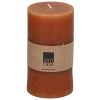 Rustikkerze gelb 7x13 cm - Gelb, Basics, Naturmaterialien (7/13cm)