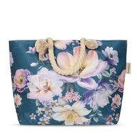 STRANDTASCHE MIRERY - Petrol, Basics, Textil (60/43cm)