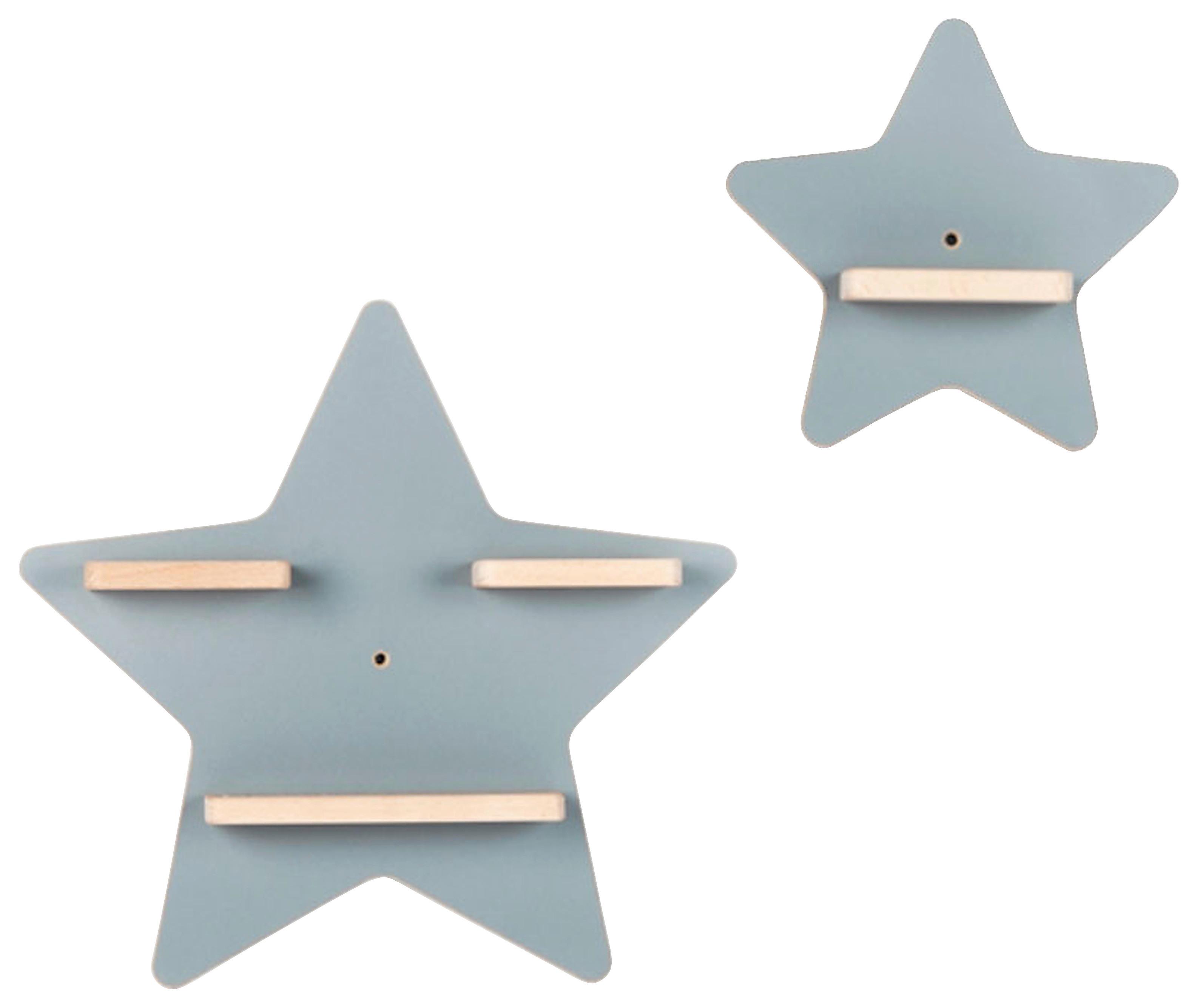 Kinderregal Boarti Grau B: 33 Cm - Grau, MODERN, Holzwerkstoff (33/33/5cm) - MID.YOU