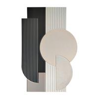 Akustický panel MILLA - černá/hnědá, textil (60/90cm) - Mömax