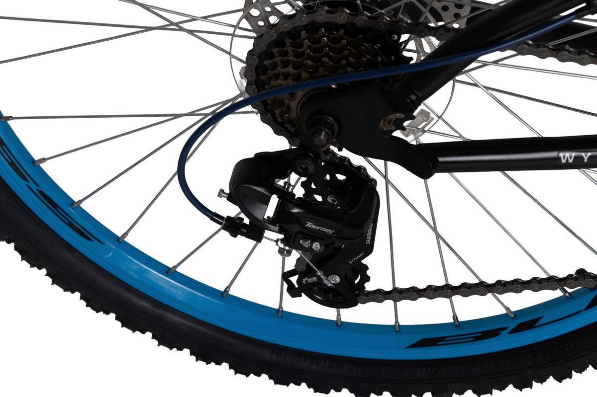 WYLD Mountainbike Fully Bliss schwarz/Blau 26'' - Schwarz, MODERN, Metall (25/140/60cm)