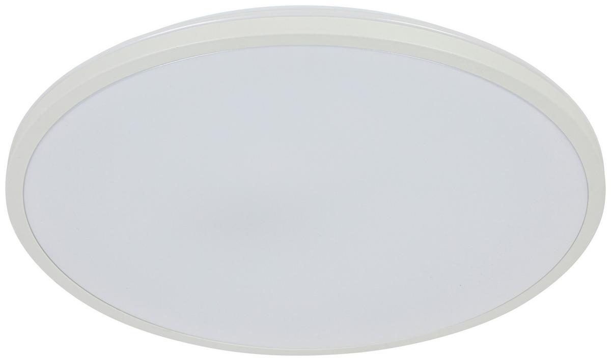 Led-deckenleuchte, 4000k Cesur - Weiß, Basics, Kunststoff/Metall (39,2/4,2cm) - Luca Bessoni