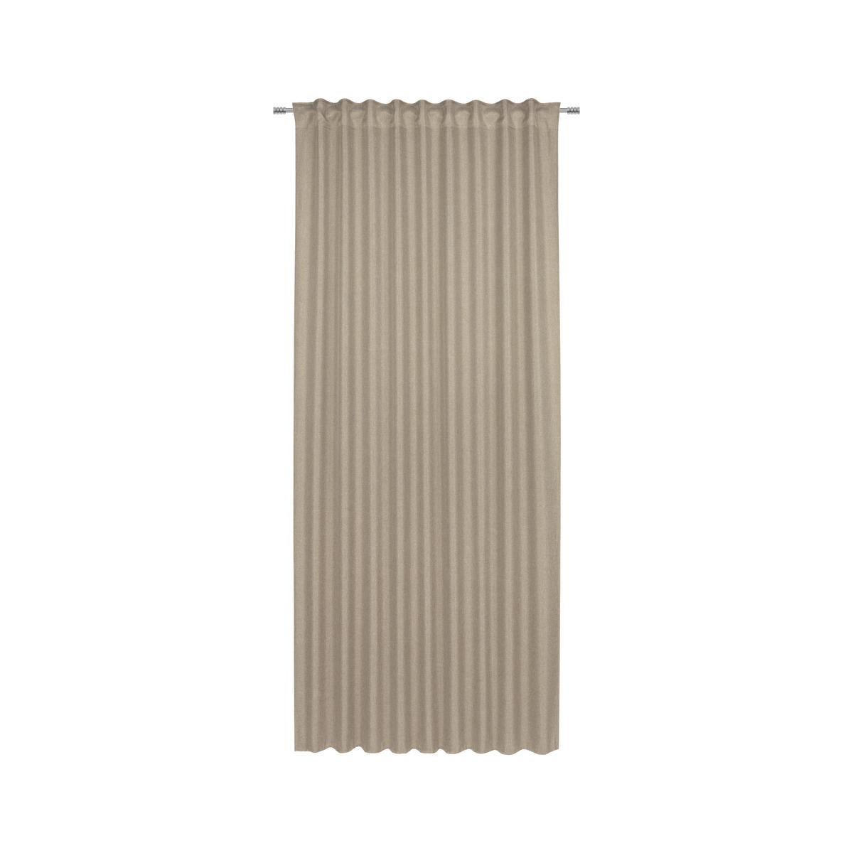 HOTOVÝ ZÁVES ANDI 2 KS/BAL. - béžová, Konventionell, textil (140/245cm) - Modern Living