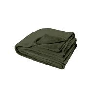 MÄKKÁ DEKA MATCHA - smaragdovozelená, Modern, textil (130/180cm)