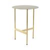 Beistelltisch Pero Goldfarben B: 40 Cm - Goldfarben, Design, Metall (40/54/40cm) - Kayoom
