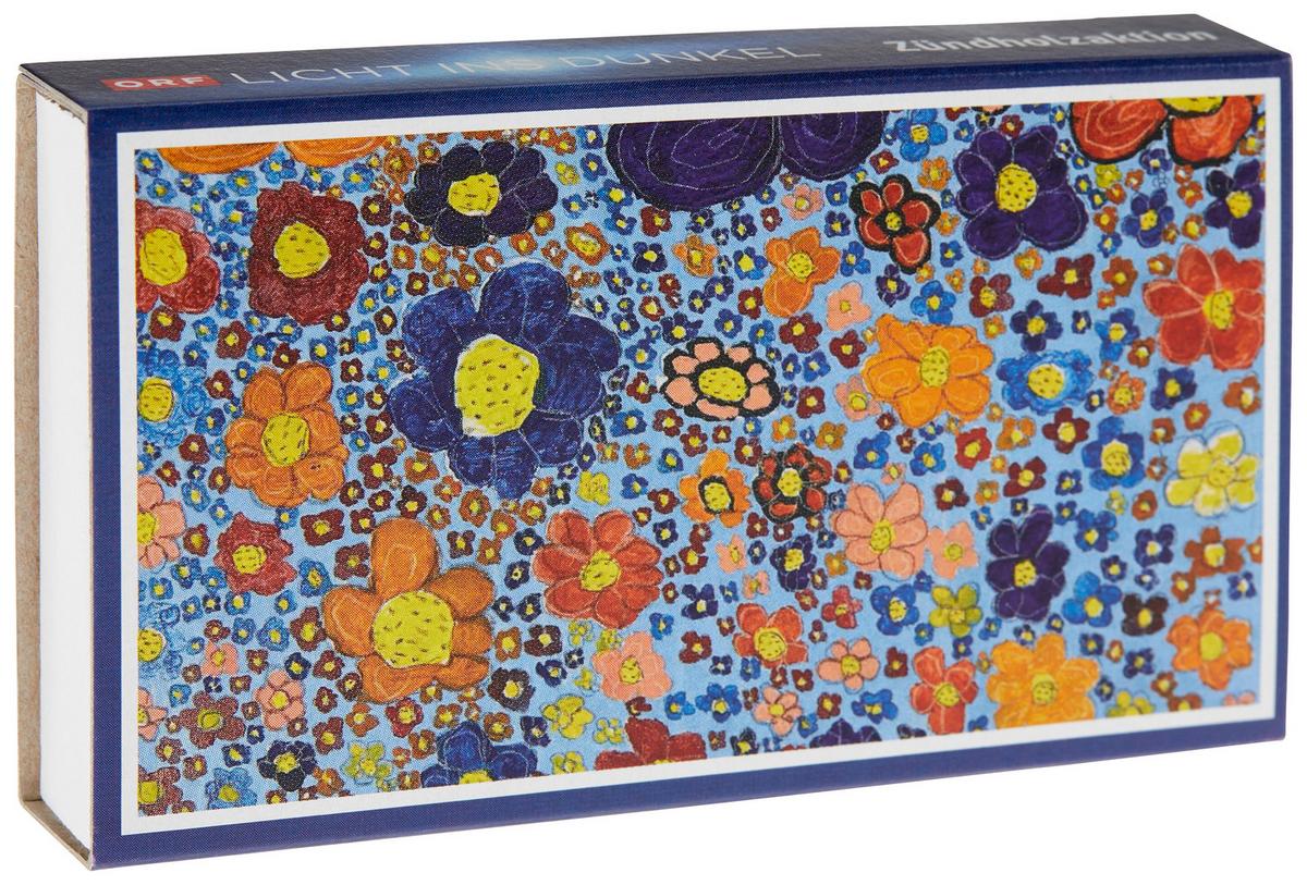 Anzünder 59024 "licht Ins Dunkel" - Blau/Multicolor, KONVENTIONELL, Holz/Papier (11/6,5/2cm)