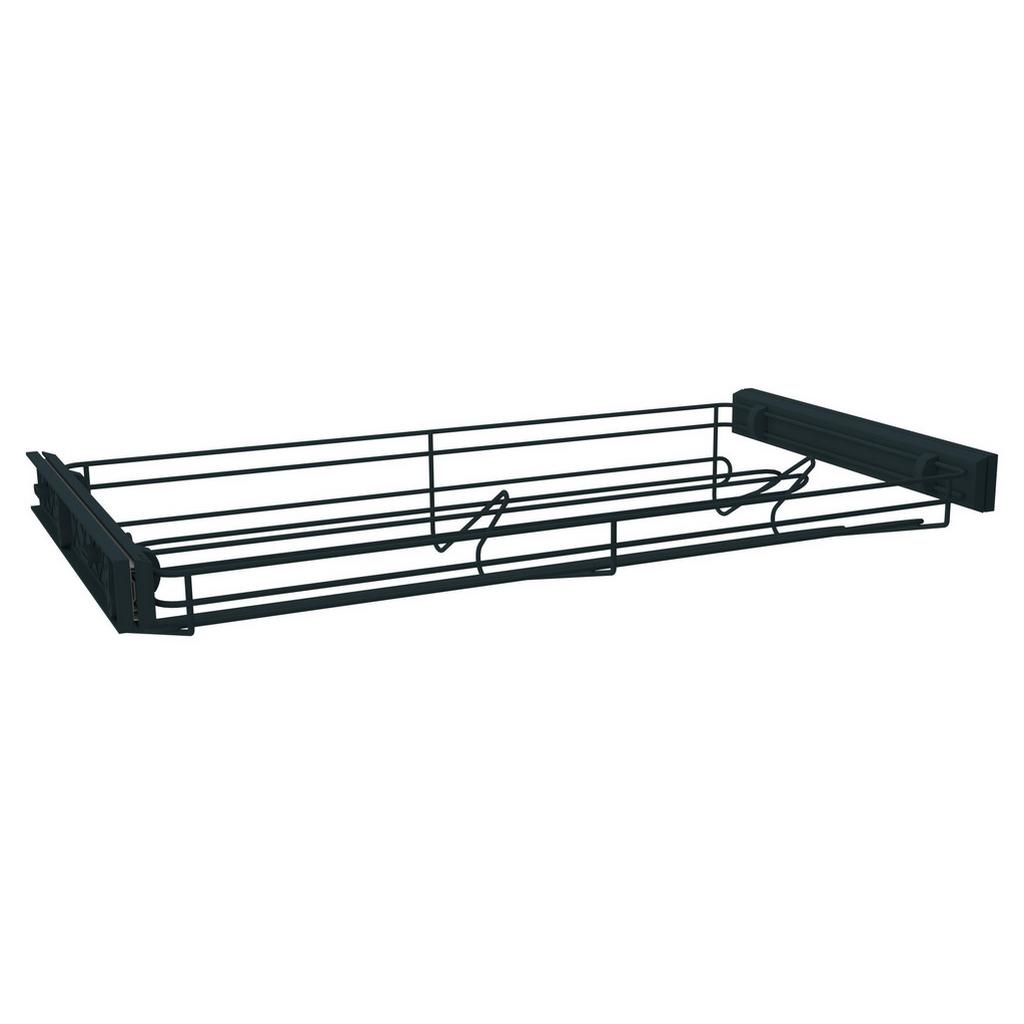 Schrankauszug/Schuhablage Unit B: 87,9 cm Metall, Vollauszug