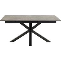 Esstisch Heaven - Dunkelgrau/Schwarz, MODERN, Keramik/Metall (168/90/76cm) - MID.YOU