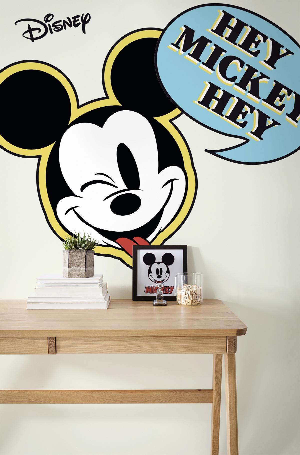 Fototapete 12416 Mickey Hey XXL - Multicolor, Trend, Papier (127/200cm) - Komar