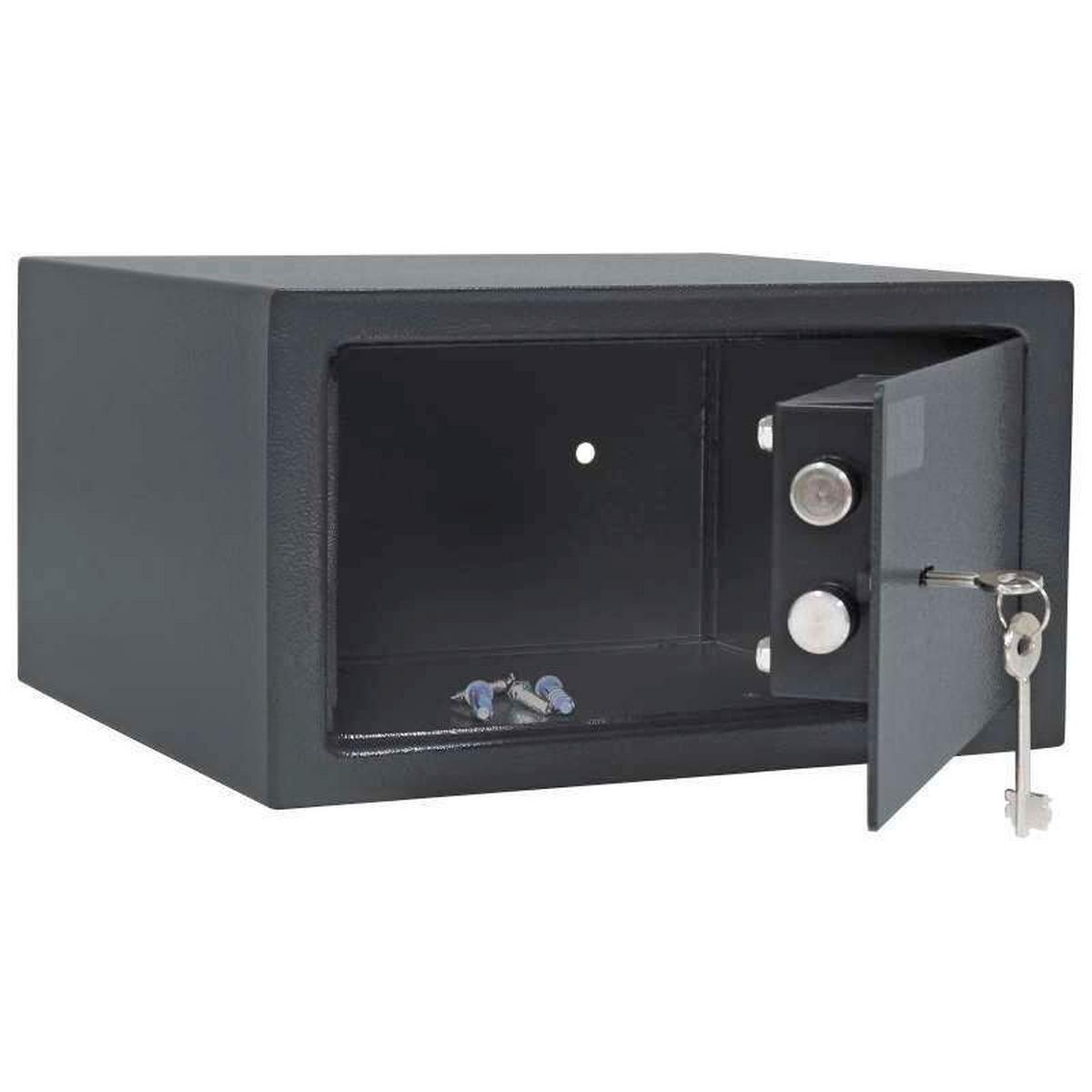 Tresor Jupiter2 - Anthrazit, KONVENTIONELL, Metall (31/17/28cm) - ROTTNER