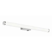 Led Bad-Wandleuchte Mattimo Ip44 mit Schalter, 1-Flammig - Chromfarben/Weiß, Basics, Kunststoff/Metall (80/5,5cm) - Trio Leuchten