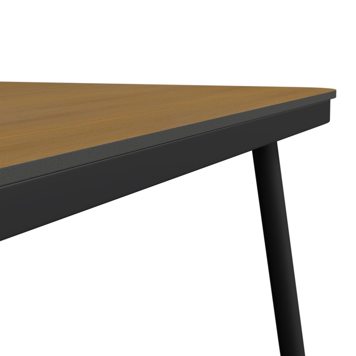 JEDÁLENSKÁ TERASOVÁ SÚPRAVA CAMEA - farba duba/tmavosivá, Modern, kov/textil - Bessagi Garden