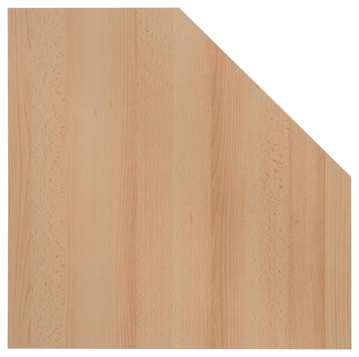 Eckverbindungsplatte B 65cm Serie 4000, Buche Dekor - Buchefarben, Basics, Holzwerkstoff (65/2,2/65cm) - MID.YOU