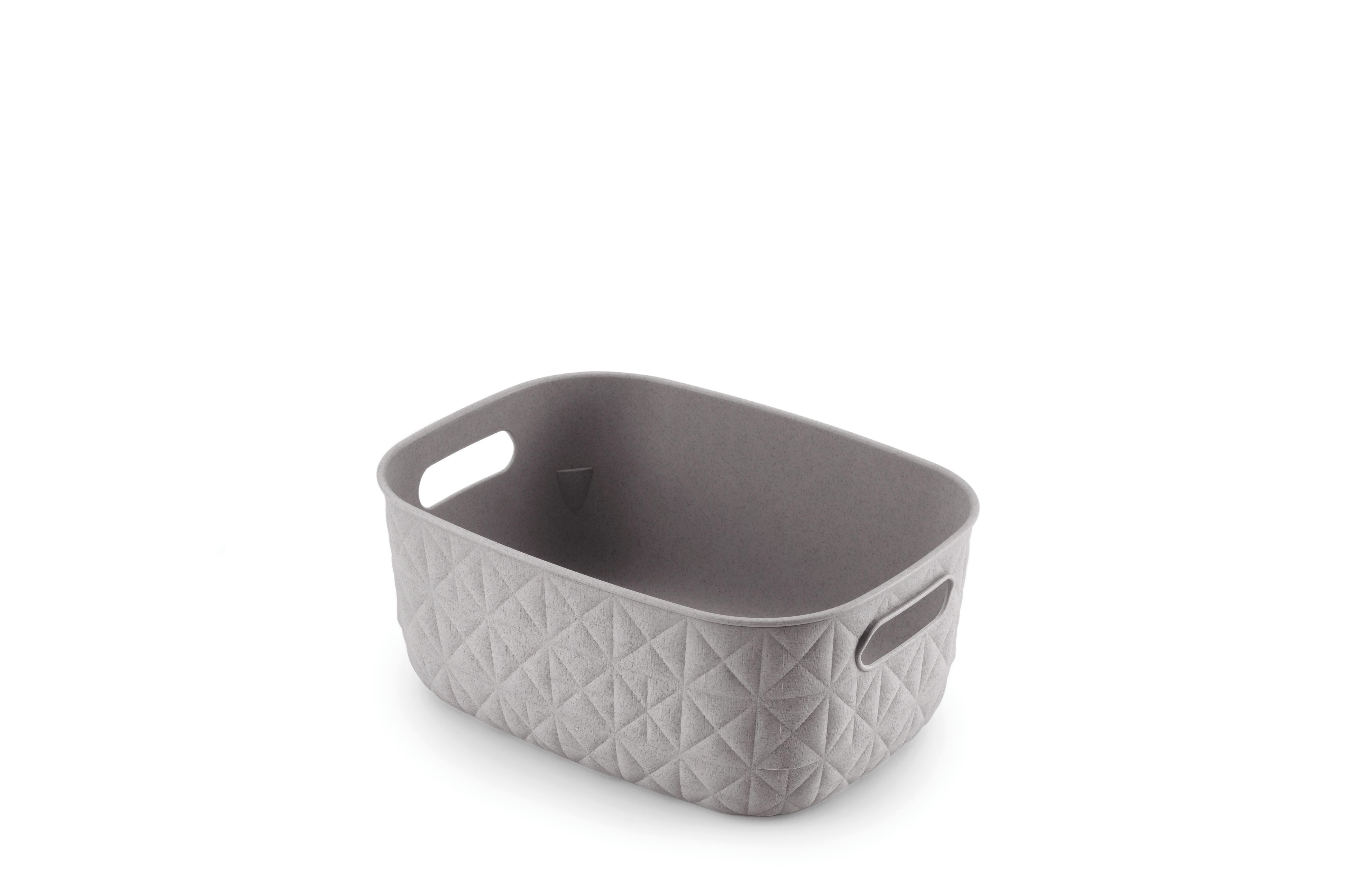 úložný košík SOFTEX S - sivá, Basics (26,4/11/19,4cm) - Curver