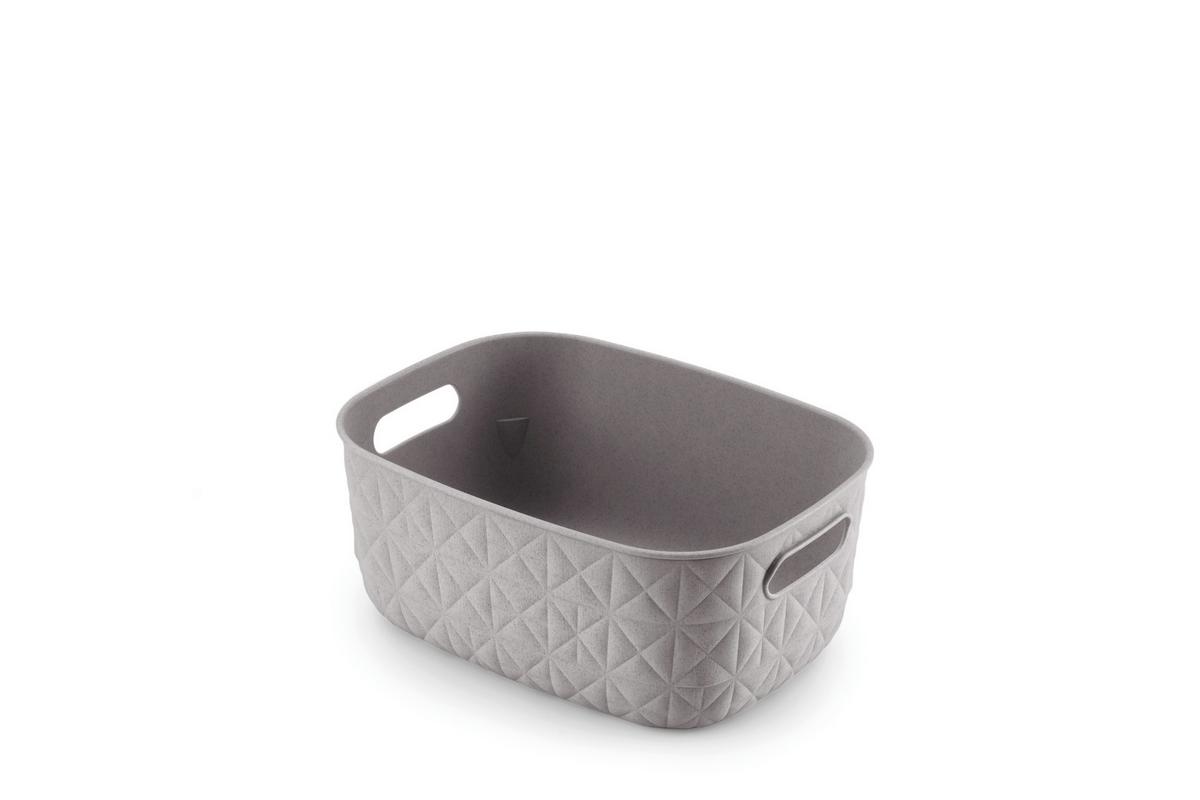 úložný košík SOFTEX S - sivá, Basics (26,4/11/19,4cm) - Curver