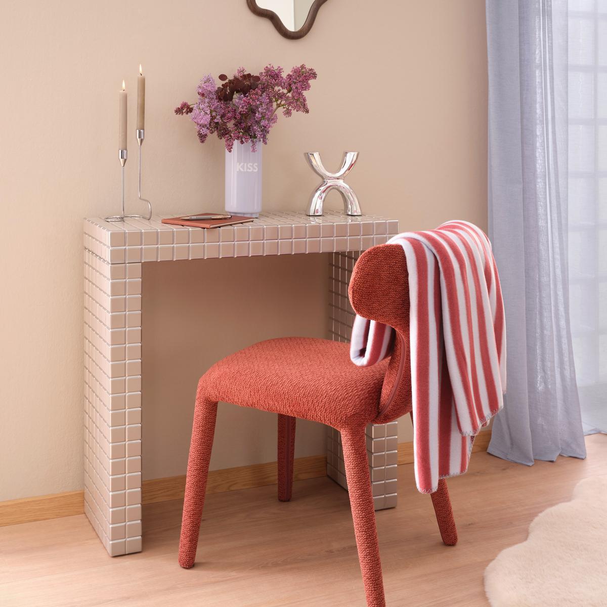 FLEECOVÁ DEKA MALTE - bordeaux/pastelově modrá, Konvenční, textil (130/170cm) - Mömax