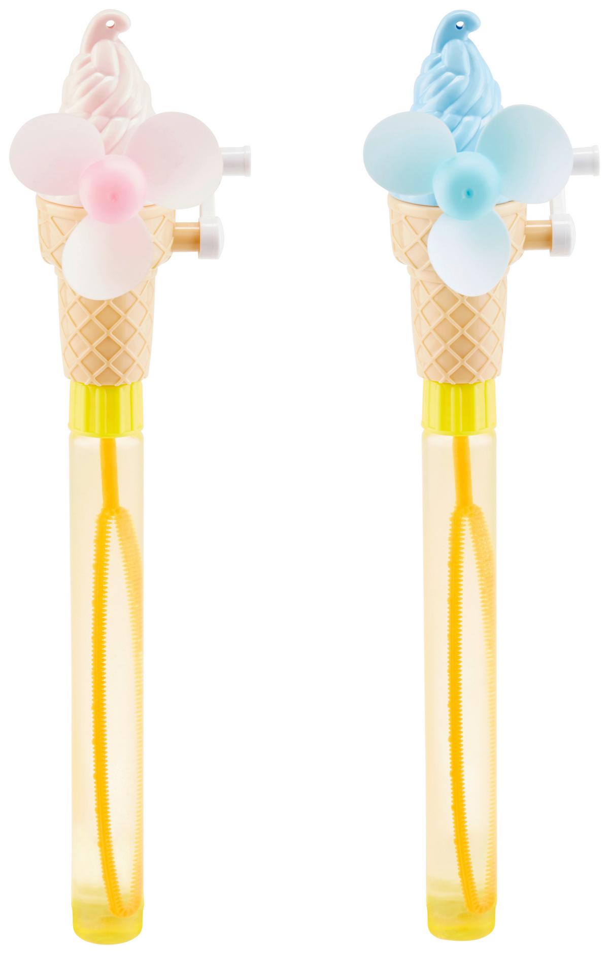 Seifenblasen Eiscreme - Blau/Pink, Basics, Kunststoff (0.30l)