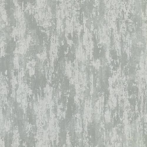Vliestapete Raven, Grau - Grau, Basics, Papier/Kunststoff (52/1000cm)