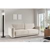 Schlafsofa Norman Creme B: 252cm - Creme/Schwarz, Design, Textil (252/93/167cm) - Livetastic