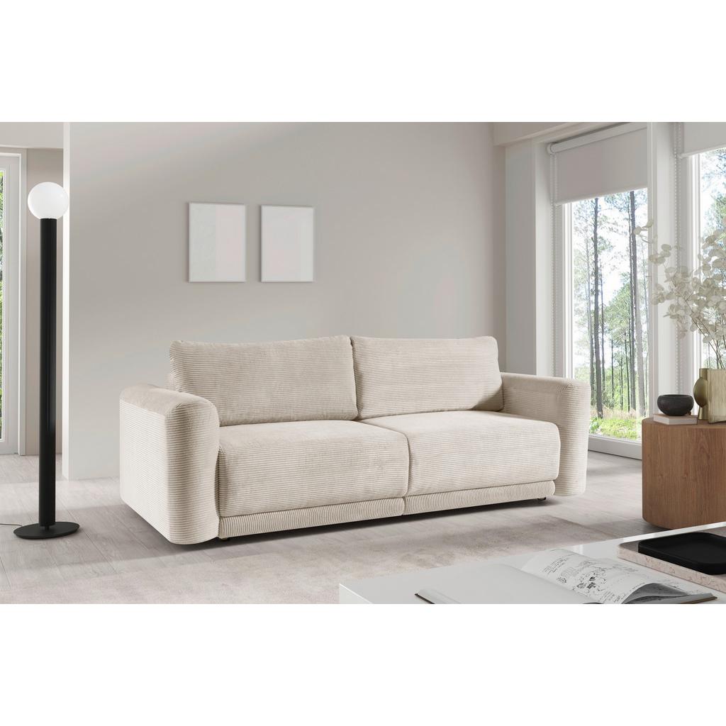 Schlafsofa Norman Creme B: 252cm