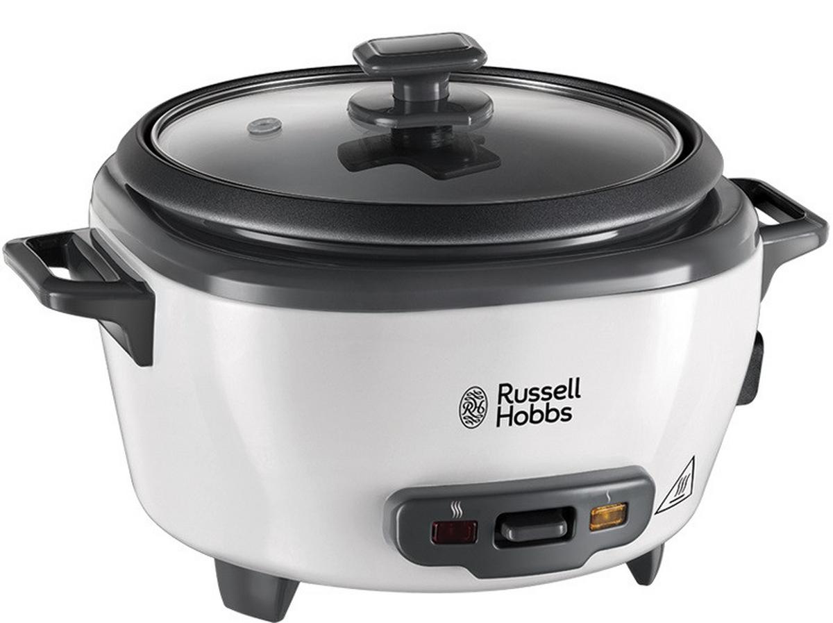 Medium Rizsfőző És Pároló Russell Hobbs - fehér, Basics, műanyag/Üveg - Russell Hobbs