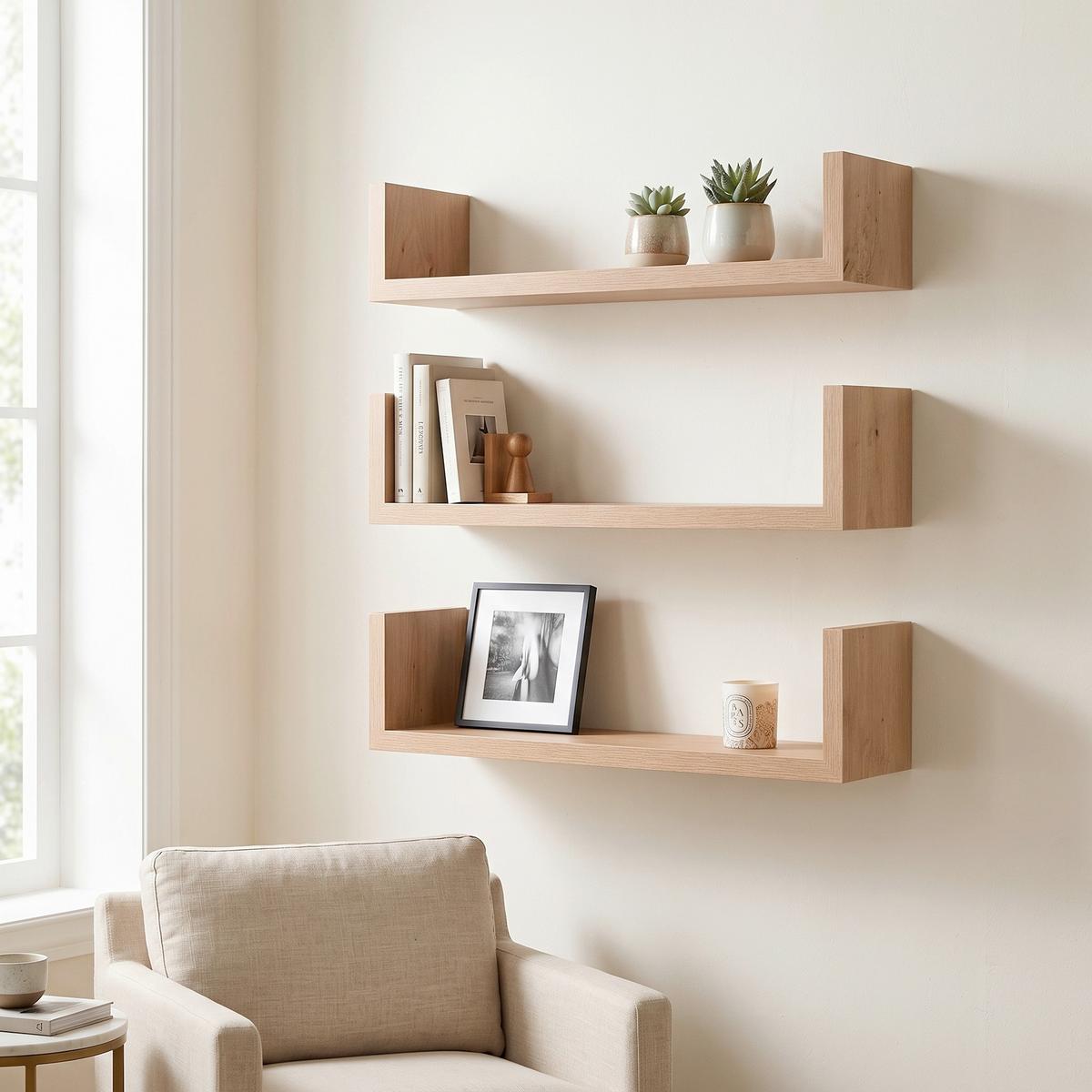 Wandboard Trinita Eiche Artisan B: 58 cm - Eiche Artisan, MODERN, Holzwerkstoff (58/11,80/12cm)