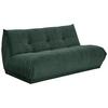 Sofaelement Giselle 2,5 Sofa- Modul Dunkelgrün B: 180 Cm - Dunkelgrün, Trend, Textil (180/80/112cm) - Livetastic