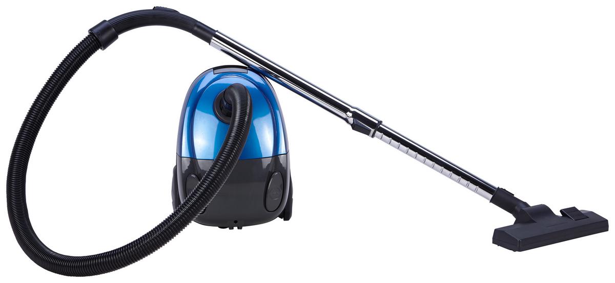 Staubsauger mit Beutel, Ravel +passende Filter 800w - Blau/Anthrazit, LIFESTYLE, Kunststoff/Metall (34,5/23,9/25cm) - Bono