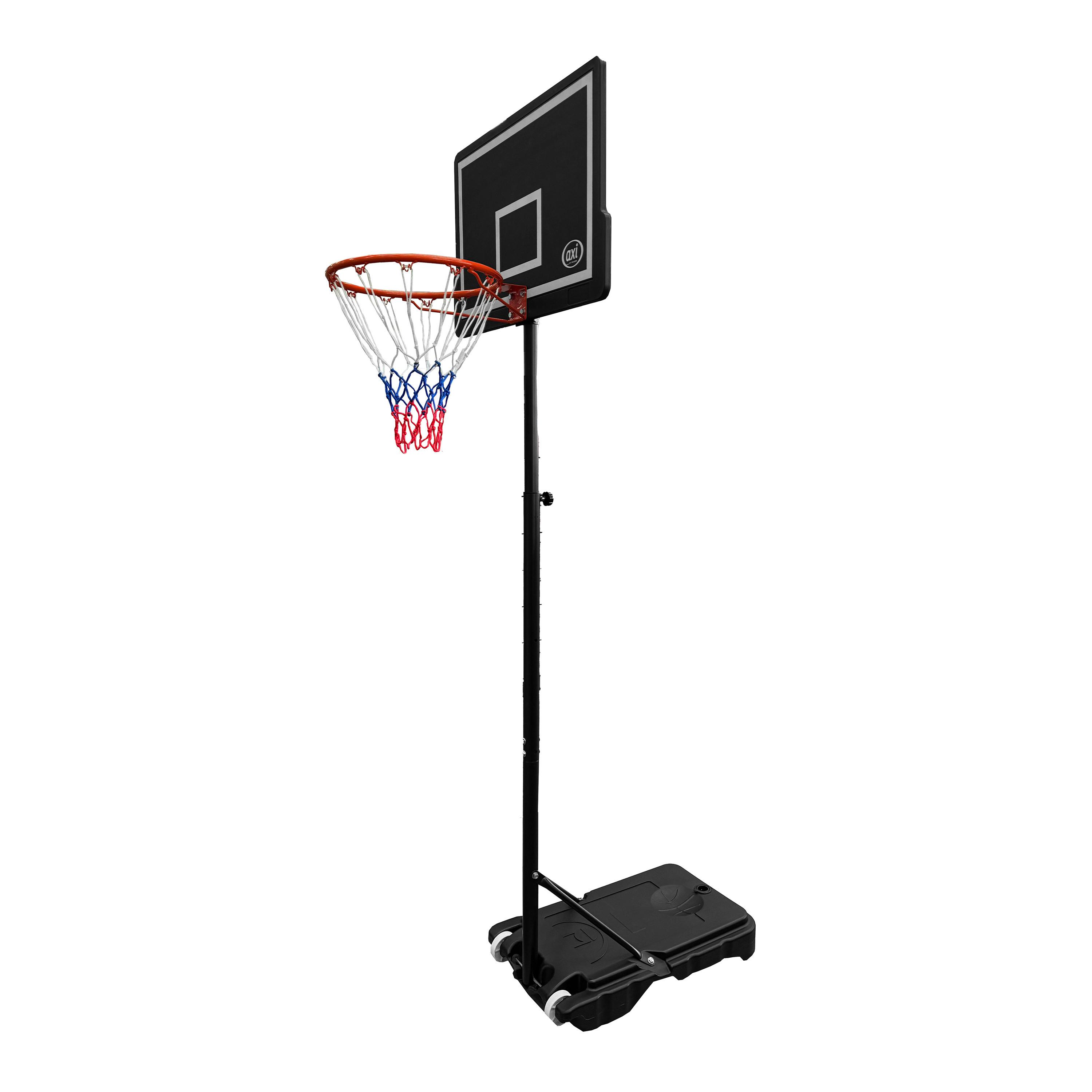 Basketballständer L: 117 H:253 - Schwarz, LIFESTYLE, Kunststoff/Textil (117/76/253cm)