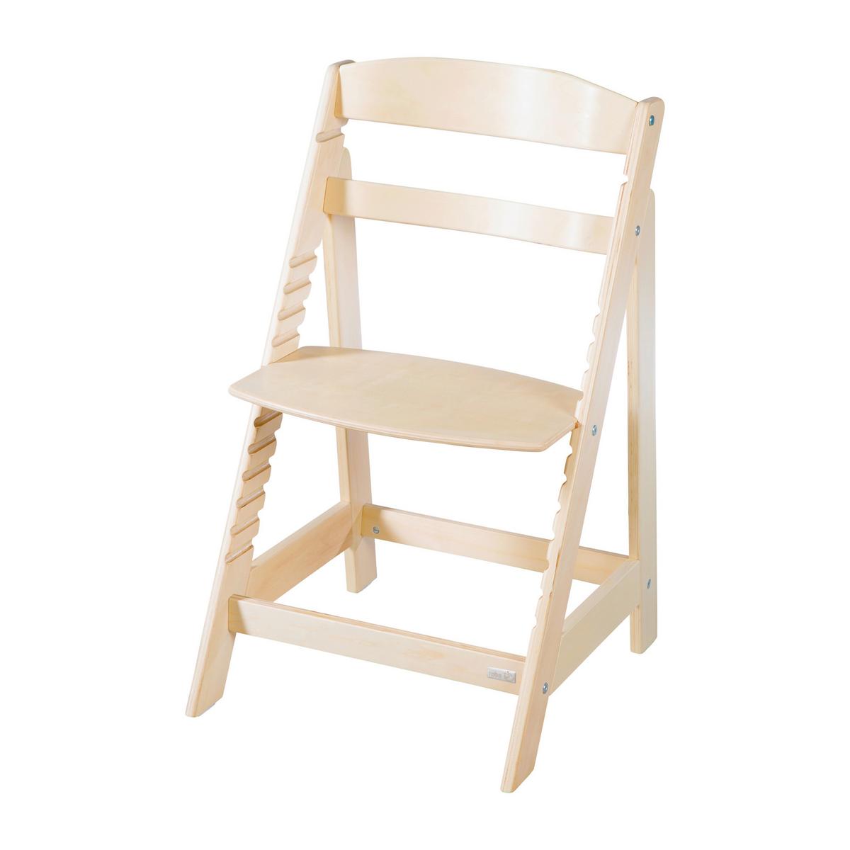 Treppenhochstuhl 'Sit Up Flex' natur - Naturfarben, MODERN, Holzwerkstoff (44,5/80/54cm) - Roba